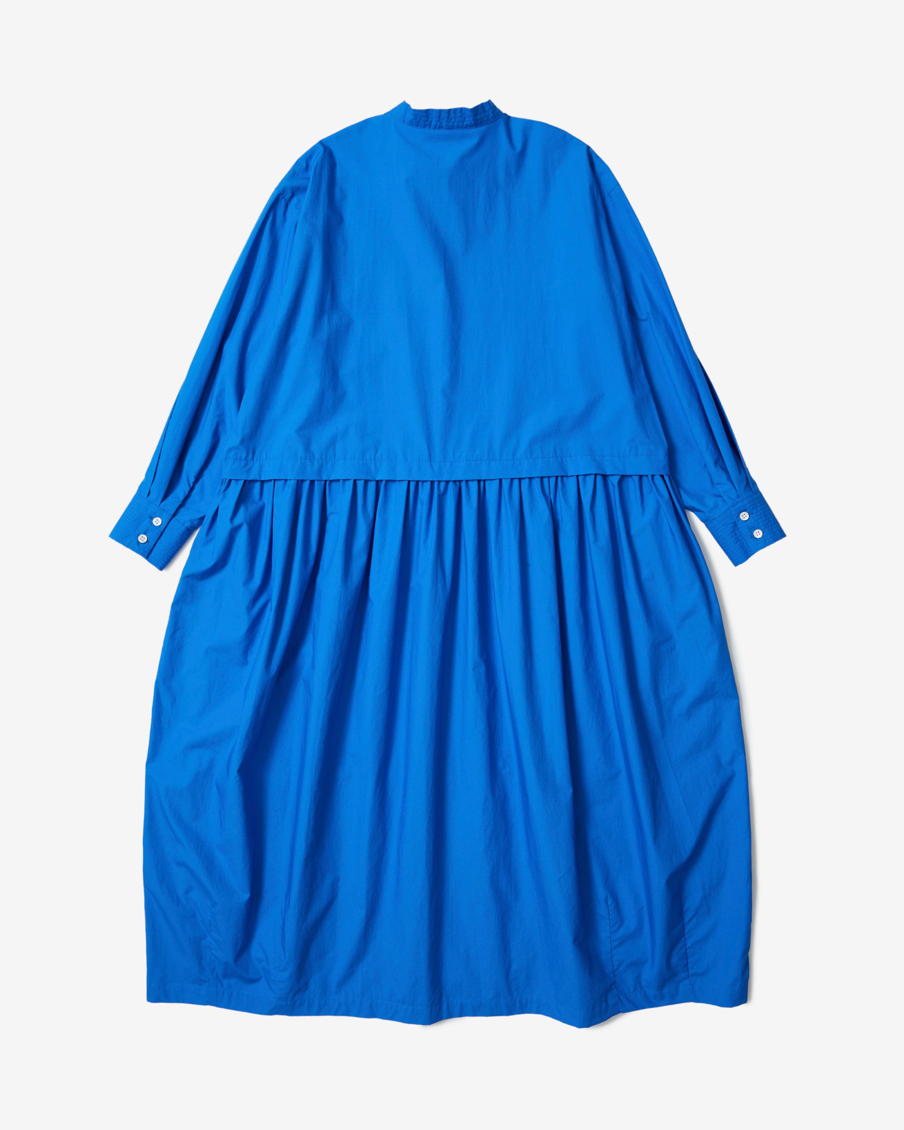 Shirt One-Piece Skirt - Blue