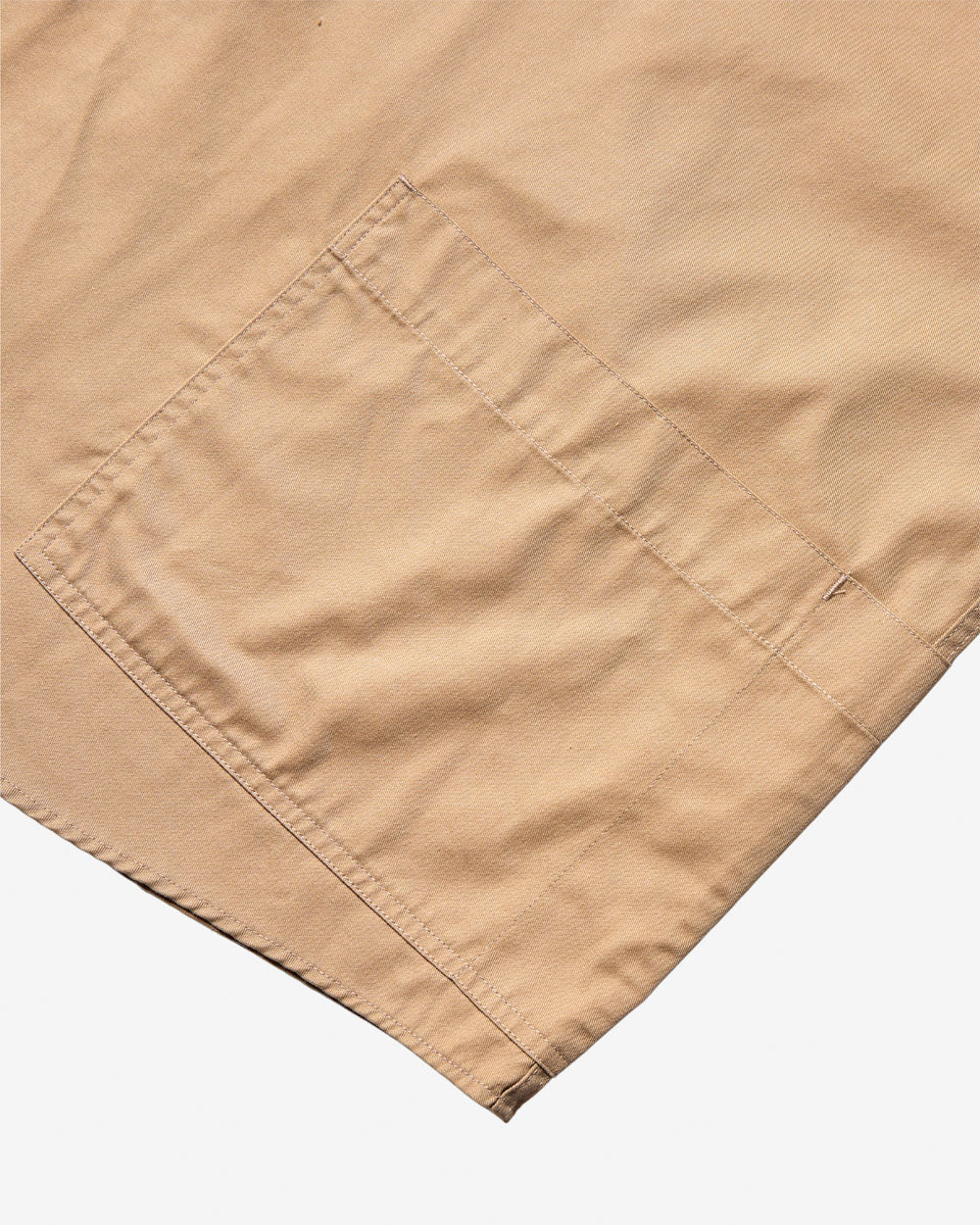 Men's T/C Twill Long Sleeve Shirt- Beige