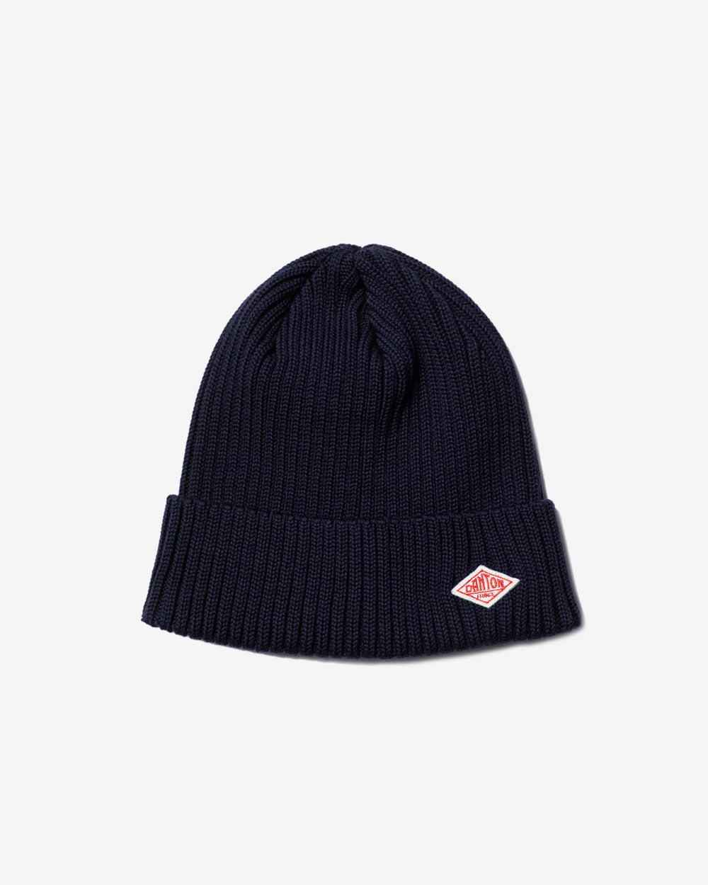 Wool Rib Knit Cap - Dark Navy