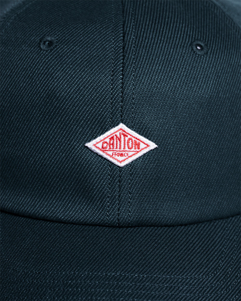 Polyester Serge 6 Panel Cap - Dark Green