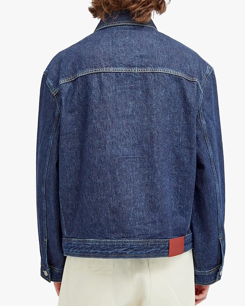 Petar - Patch Pocket Denim Jacket - Blue Black