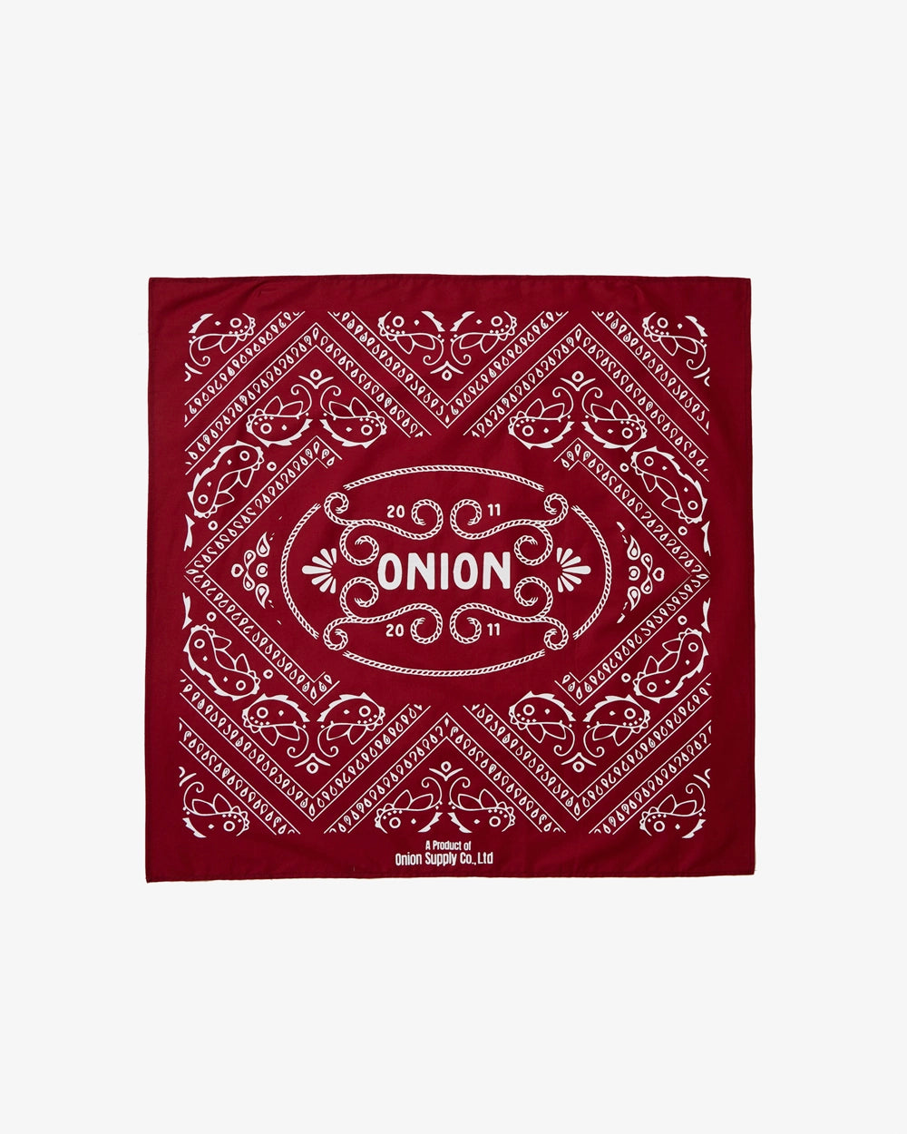 Paisley Bandana - Red Wine