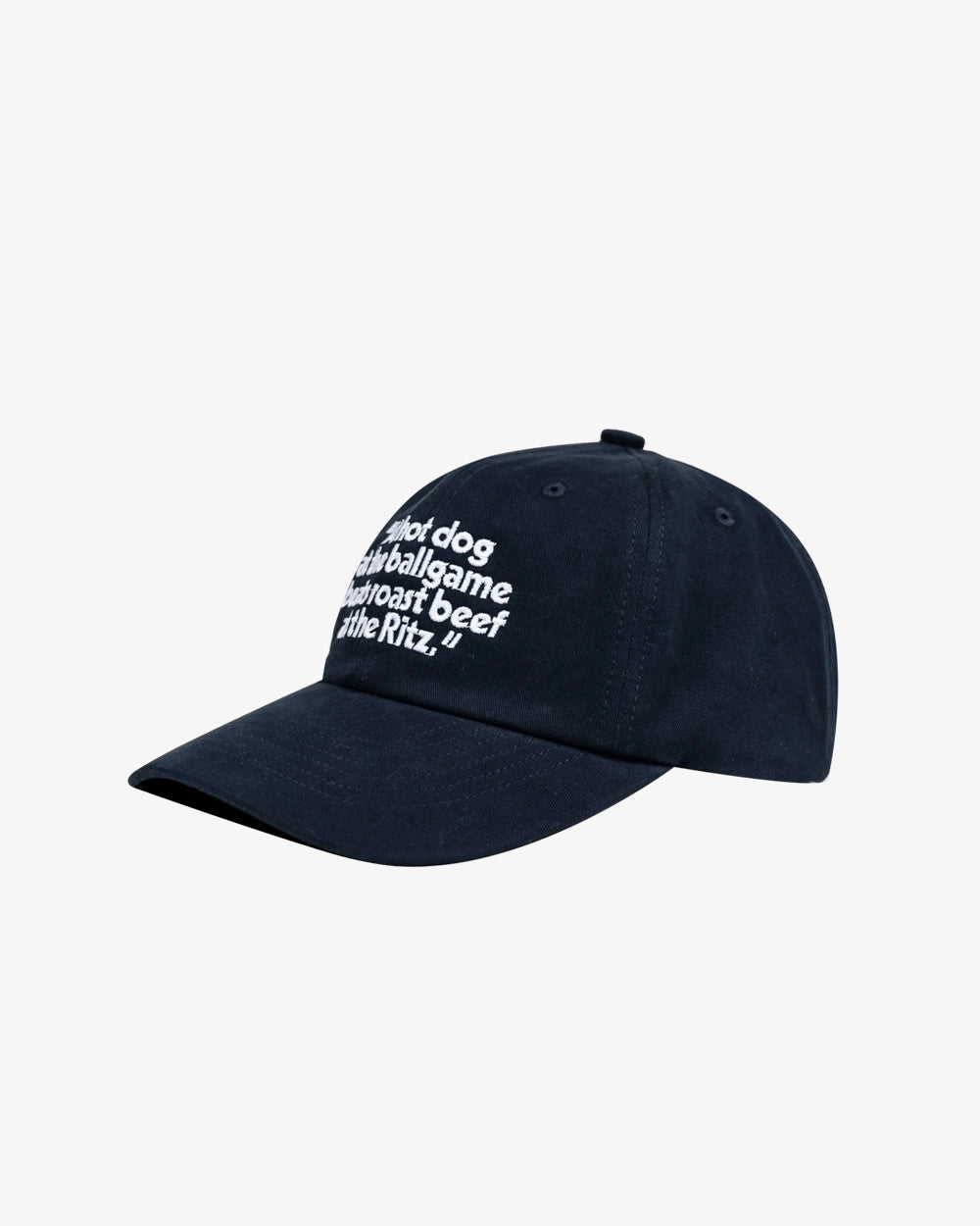 Ritz 6 Panel Cap - Dark Navy