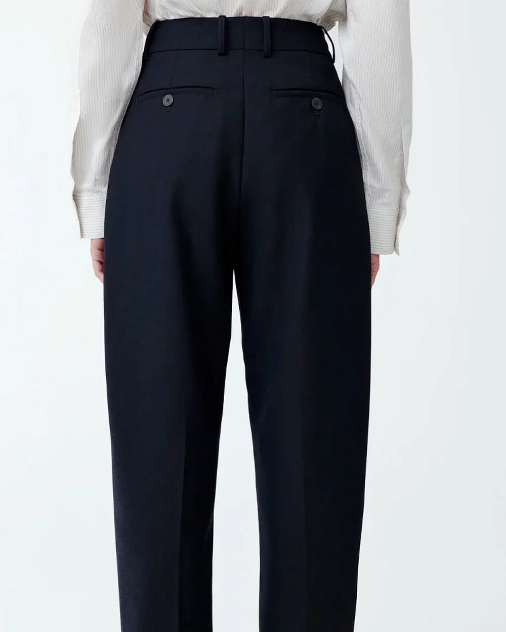 Sperro Double Pleat Pant - Darkest Navy