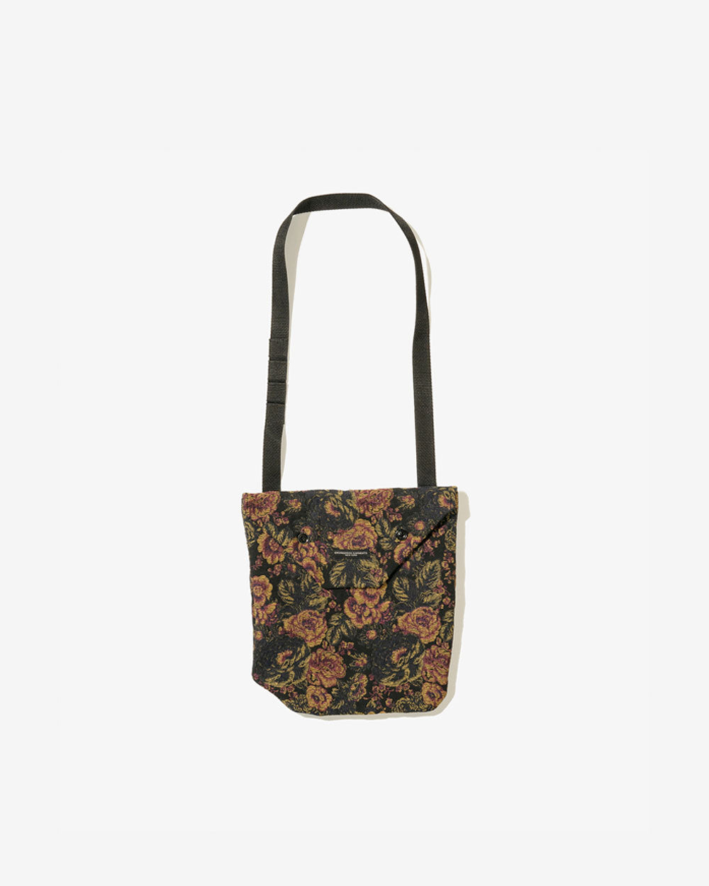 Shoulder Pouch - Black/Gold CP Floral Jacquard