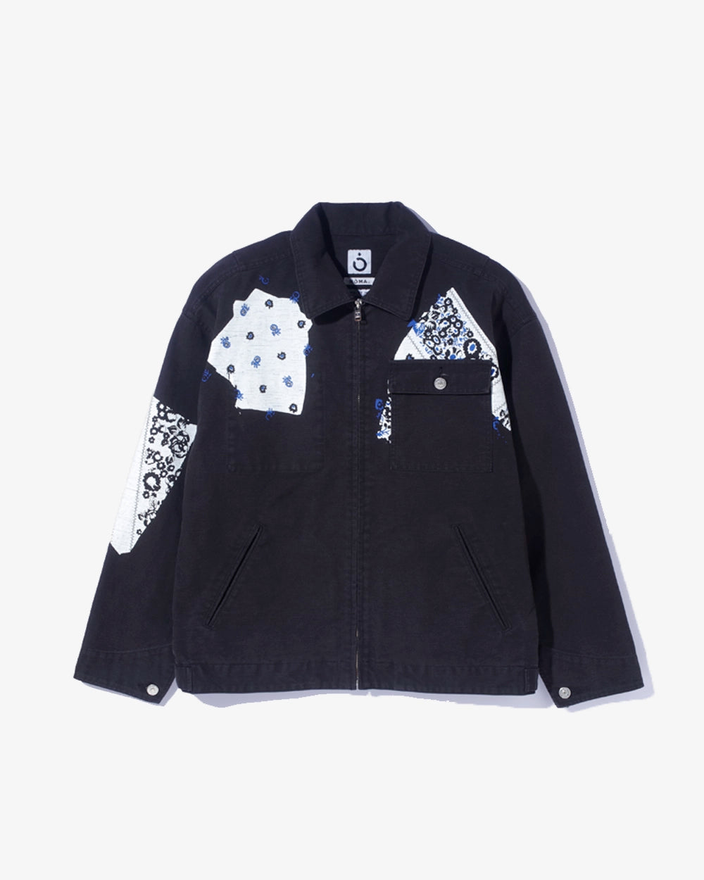 Sign Print Work Jacket Black Onionbkk Onion Sign print work jacket black onionbkk onion