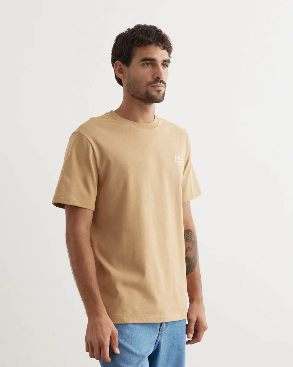 Standard Rue Madame T-Shirt - Dark Beige Ecru