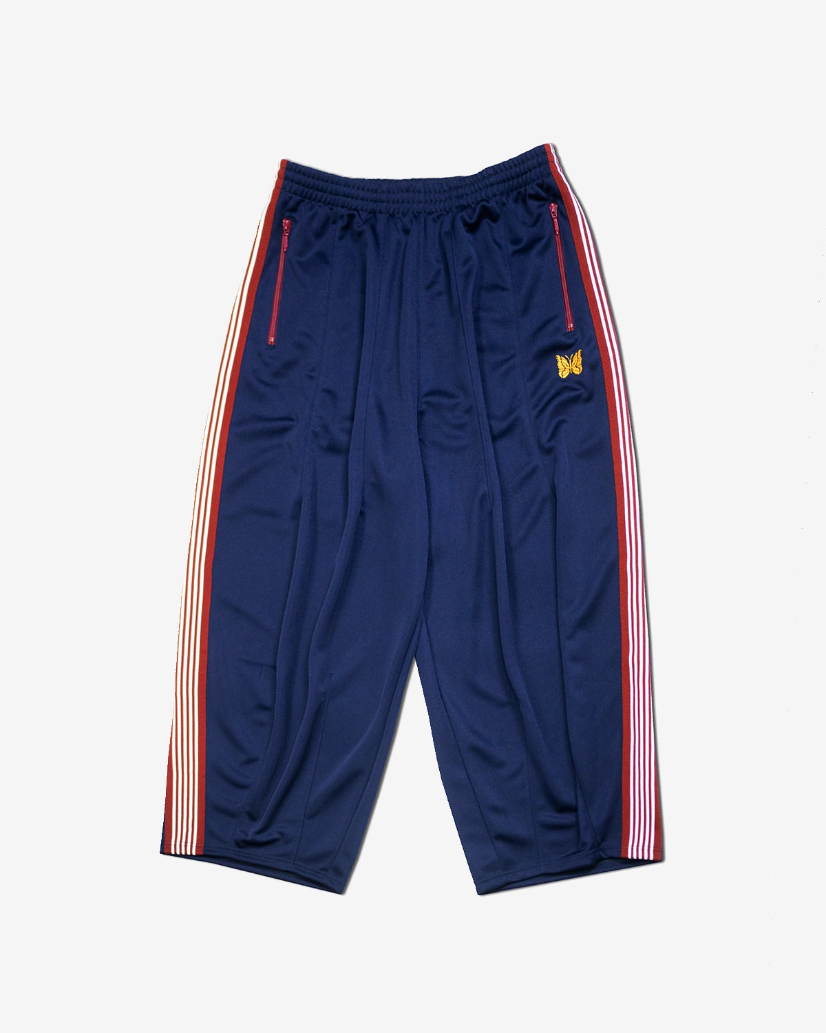Onion's Exclusive H.D.Track Pant - Poly Smooth - Navy / Red / Pumpkin