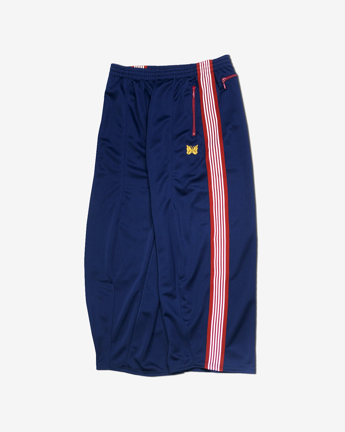 Onion's Exclusive H.D.Track Pant - Poly Smooth - Navy / Red / Pumpkin