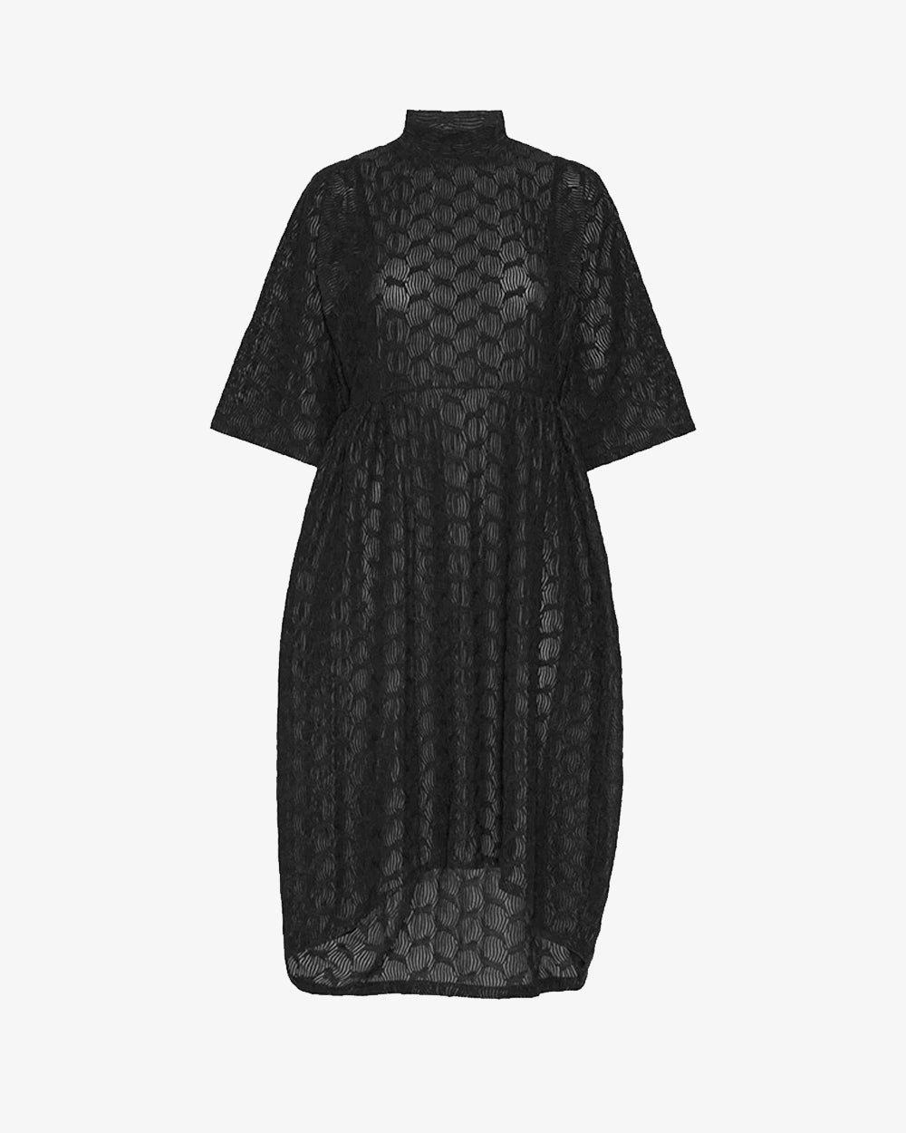 Very Turtle Dress - Black