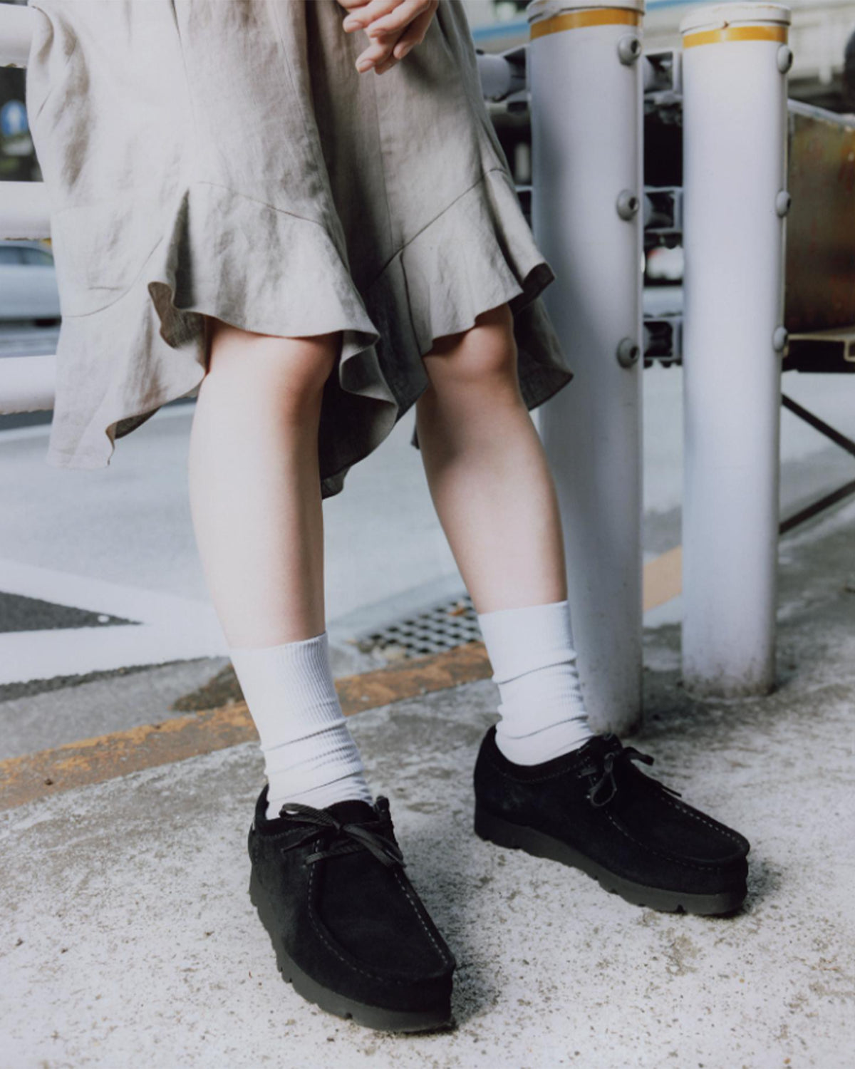 Wallabee GTX - Black Suede