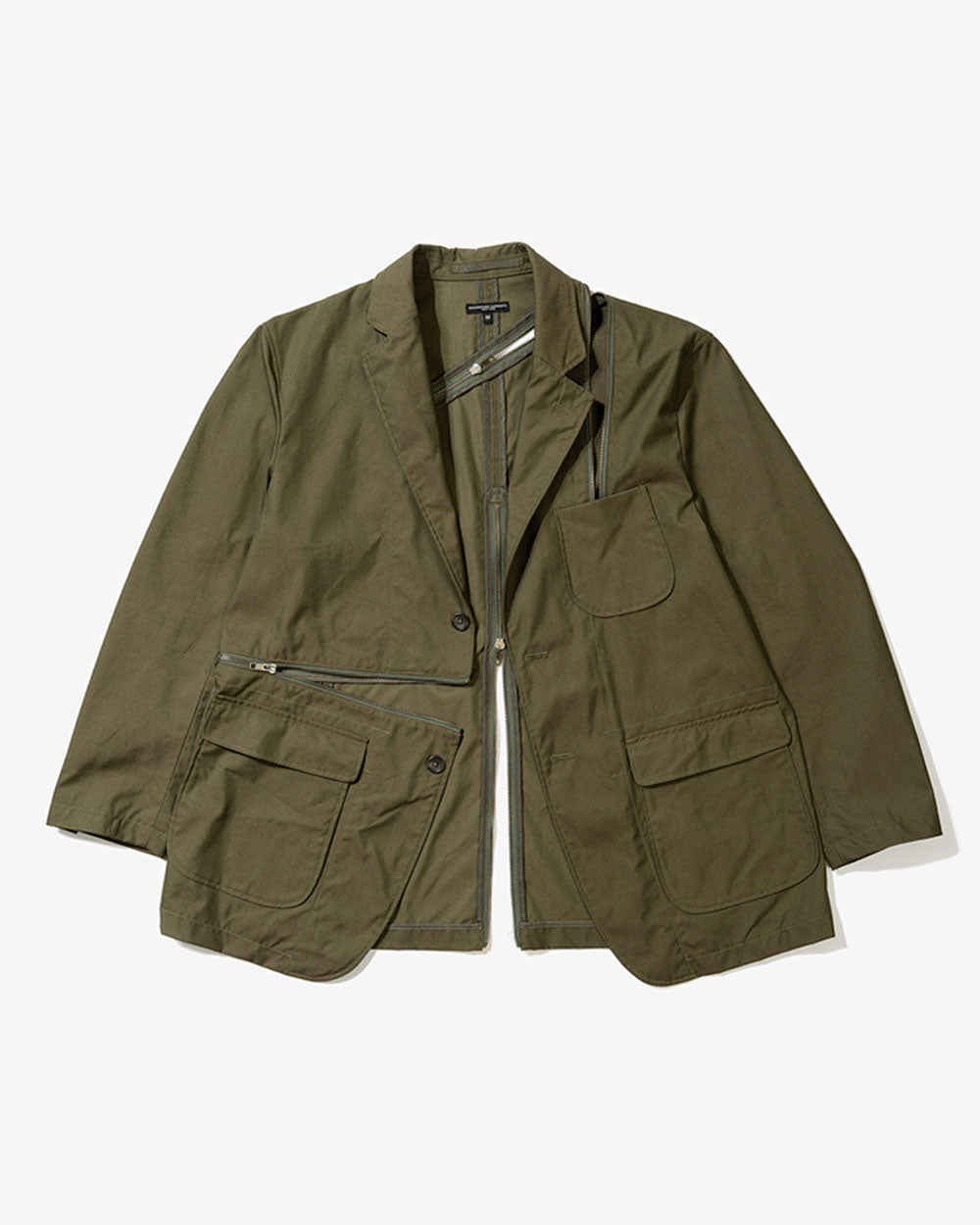 Zip Jacket - Olive CP Weather Poplin