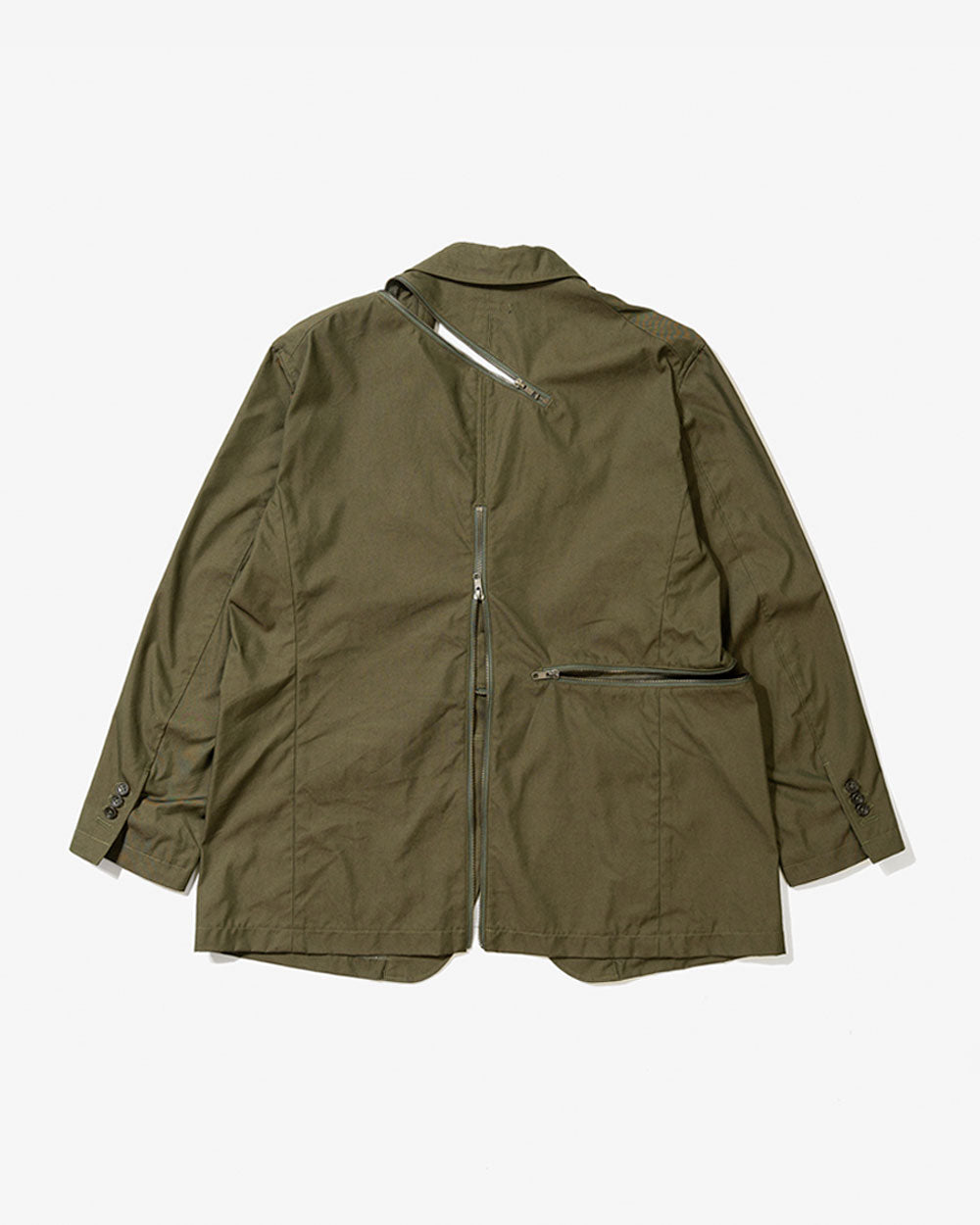 Zip Jacket - Olive CP Weather Poplin