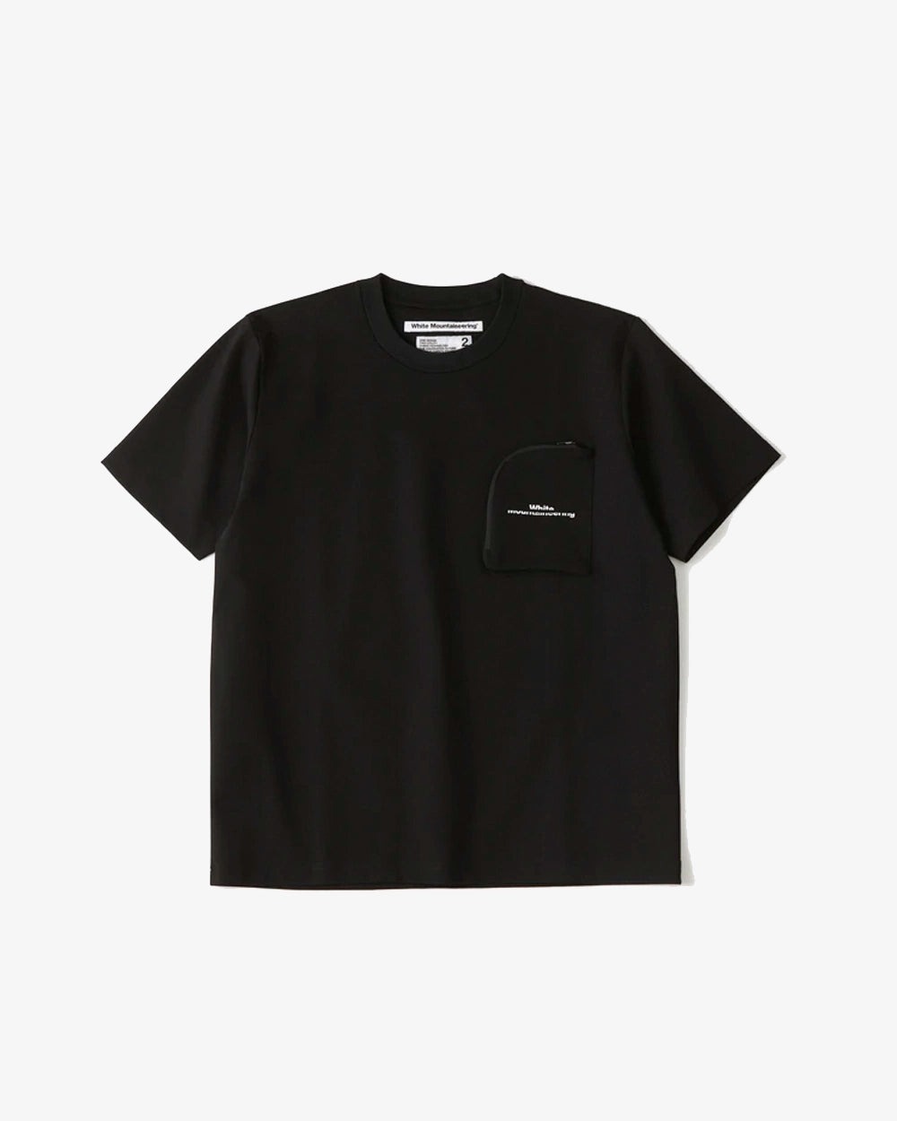 Zip Pocket T-Shirt - Black