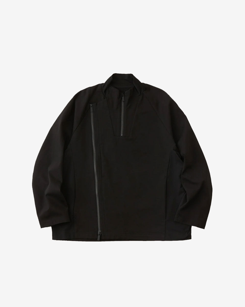 Zip Pullover - Black