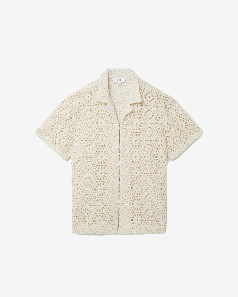 Achilles (Gentleman) Crochet Shirt - Ivory