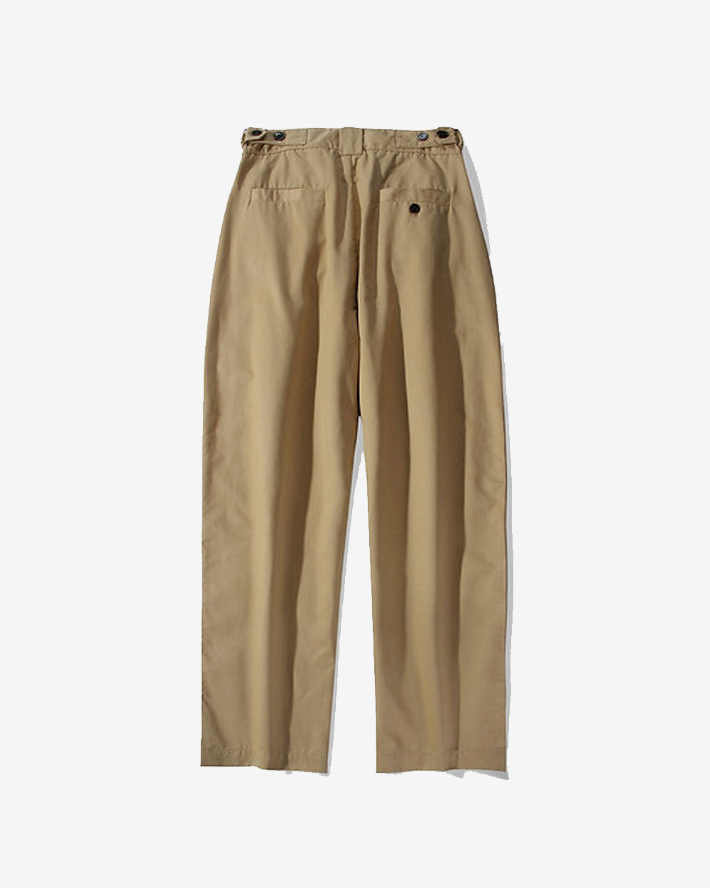 Adjustable Waist Trousers - Khaki