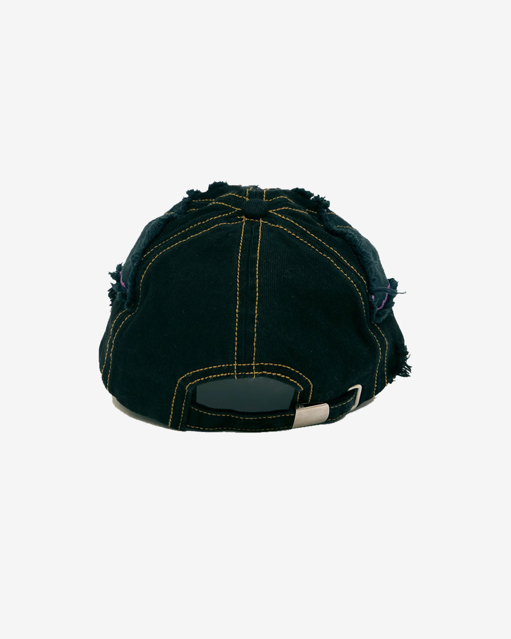 Alien Kiss Fraying Baseball Cap - Denims