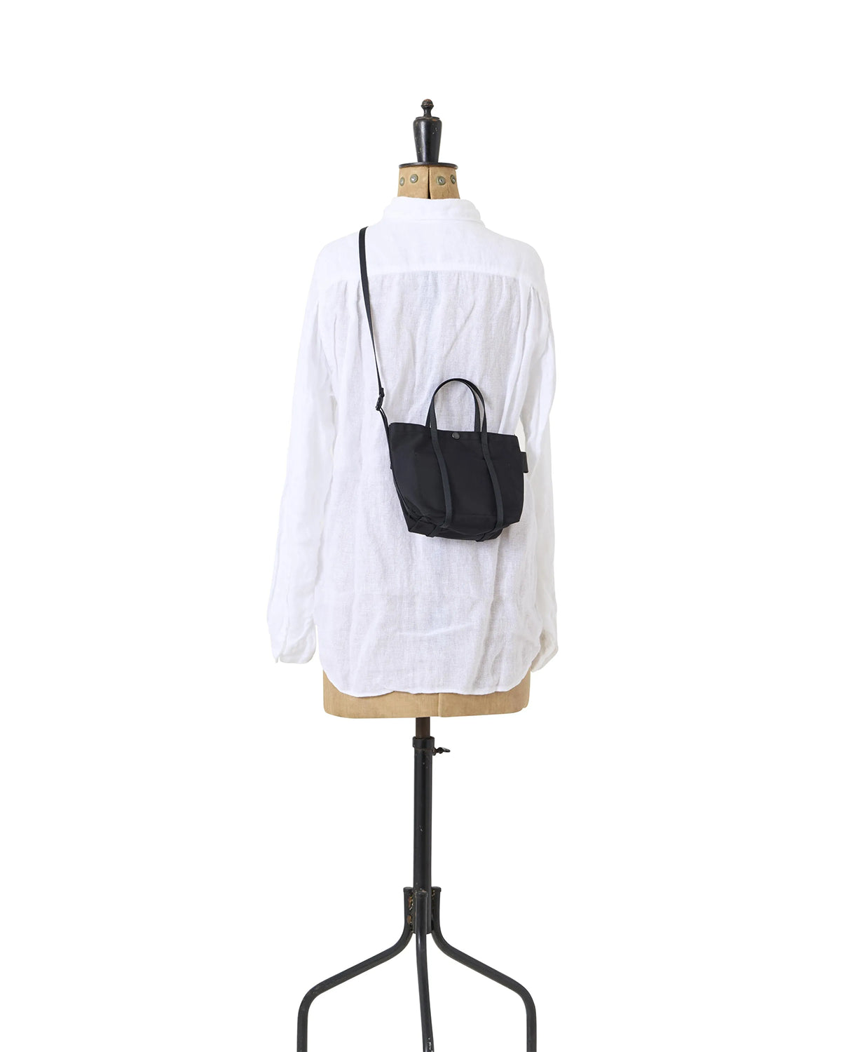 Gabardine 2 way Shoulder Portable S - Black