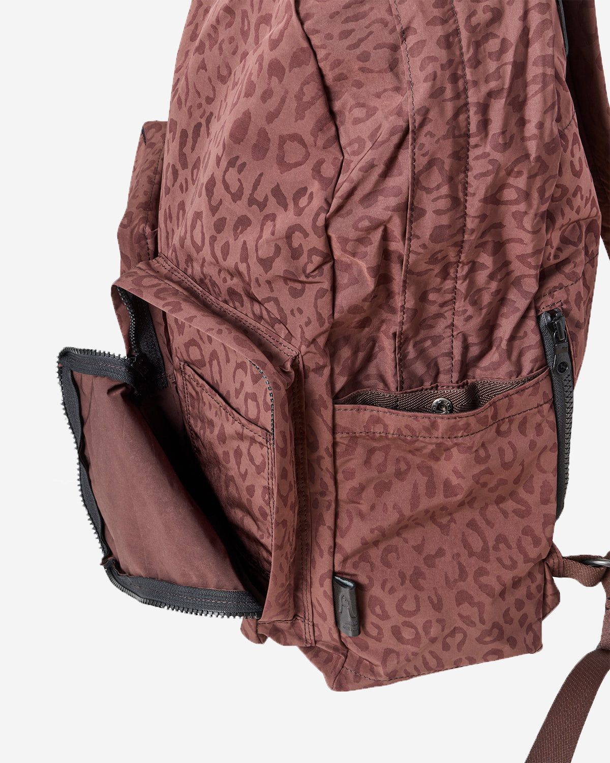 Gabardine Backpack M - Leopard