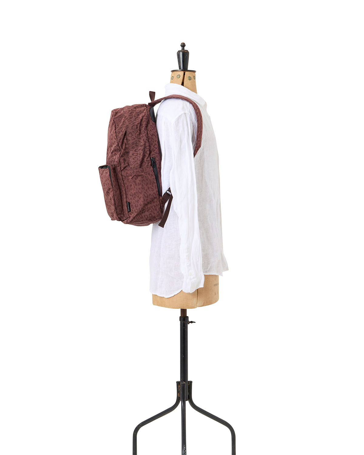 Gabardine Backpack M - Leopard