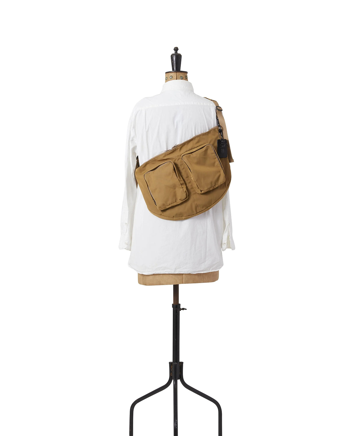 Gabardine Bodybag M - Beige