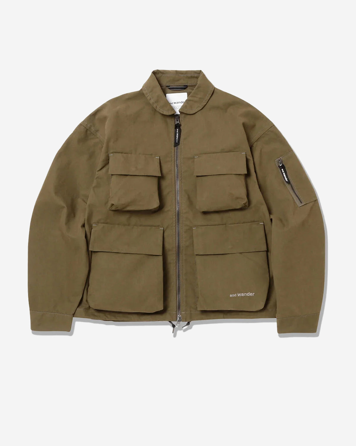 C/PE Twill Field Jacket (M) - Khaki