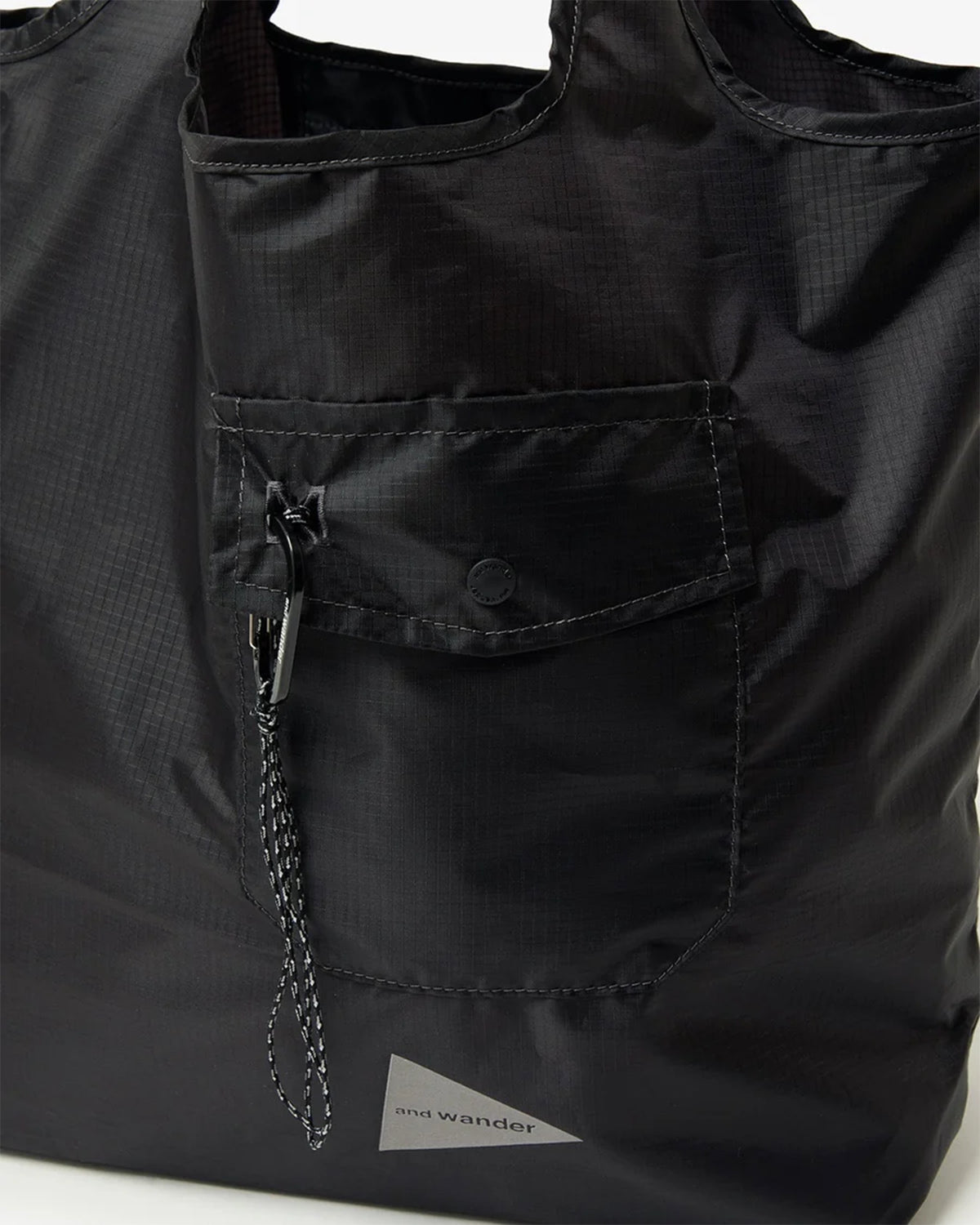 Crispy Rip Grocery Pocket Bag - Black