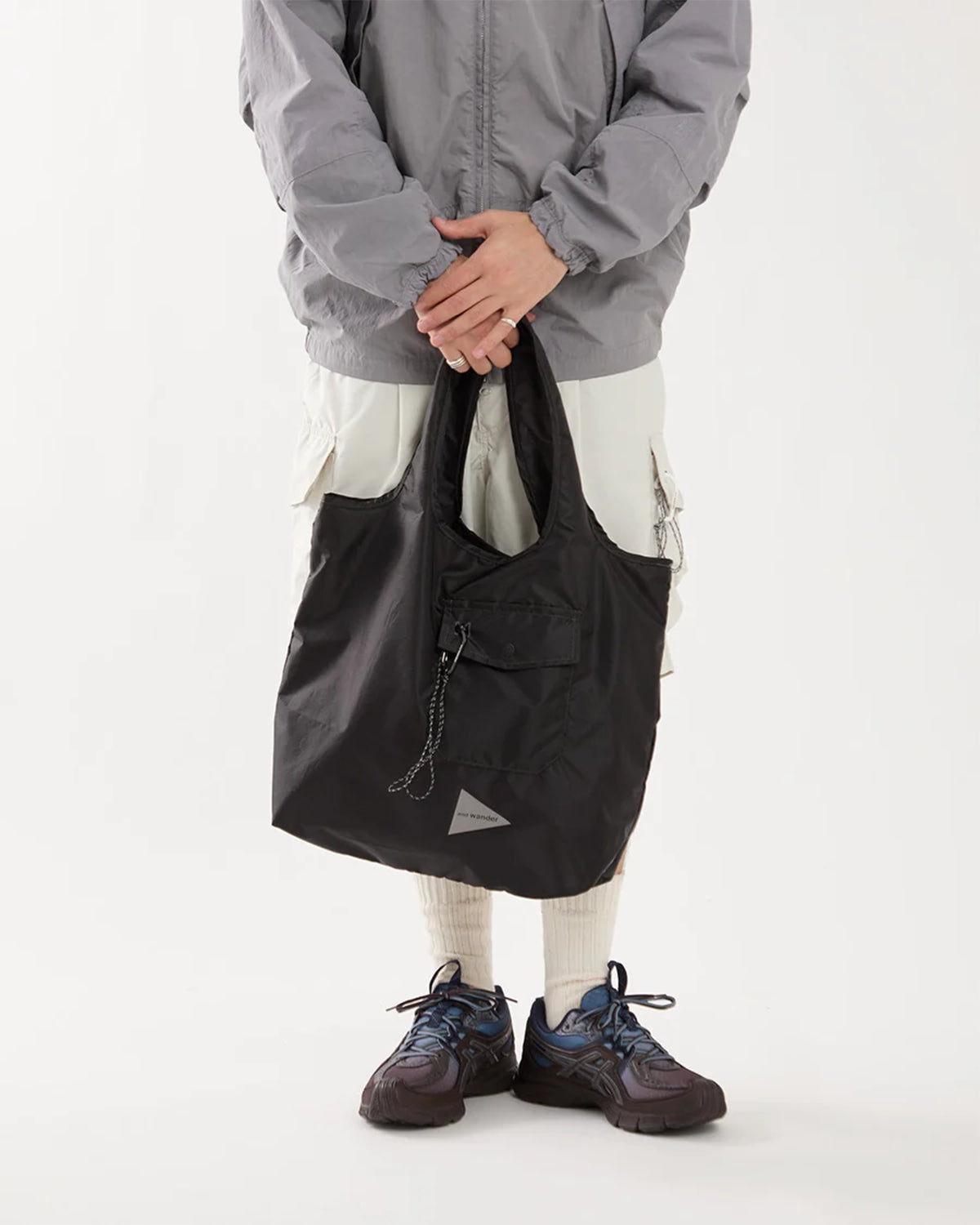 Crispy Rip Grocery Pocket Bag - Black