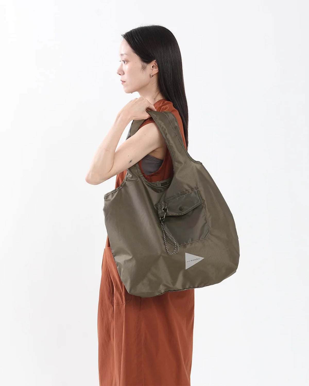 Crispy Rip Grocery Pocket Bag - Khaki