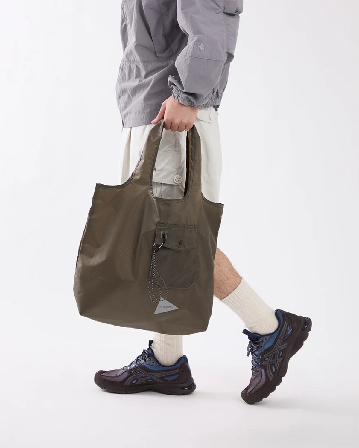 Crispy Rip Grocery Pocket Bag - Khaki