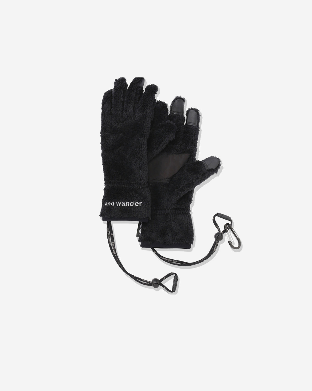 High Loft Fleece Glove - Black