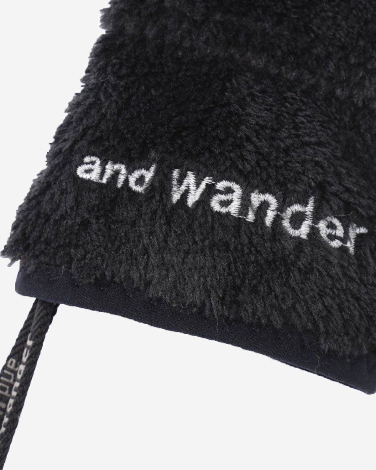 High Loft Fleece Glove - Black