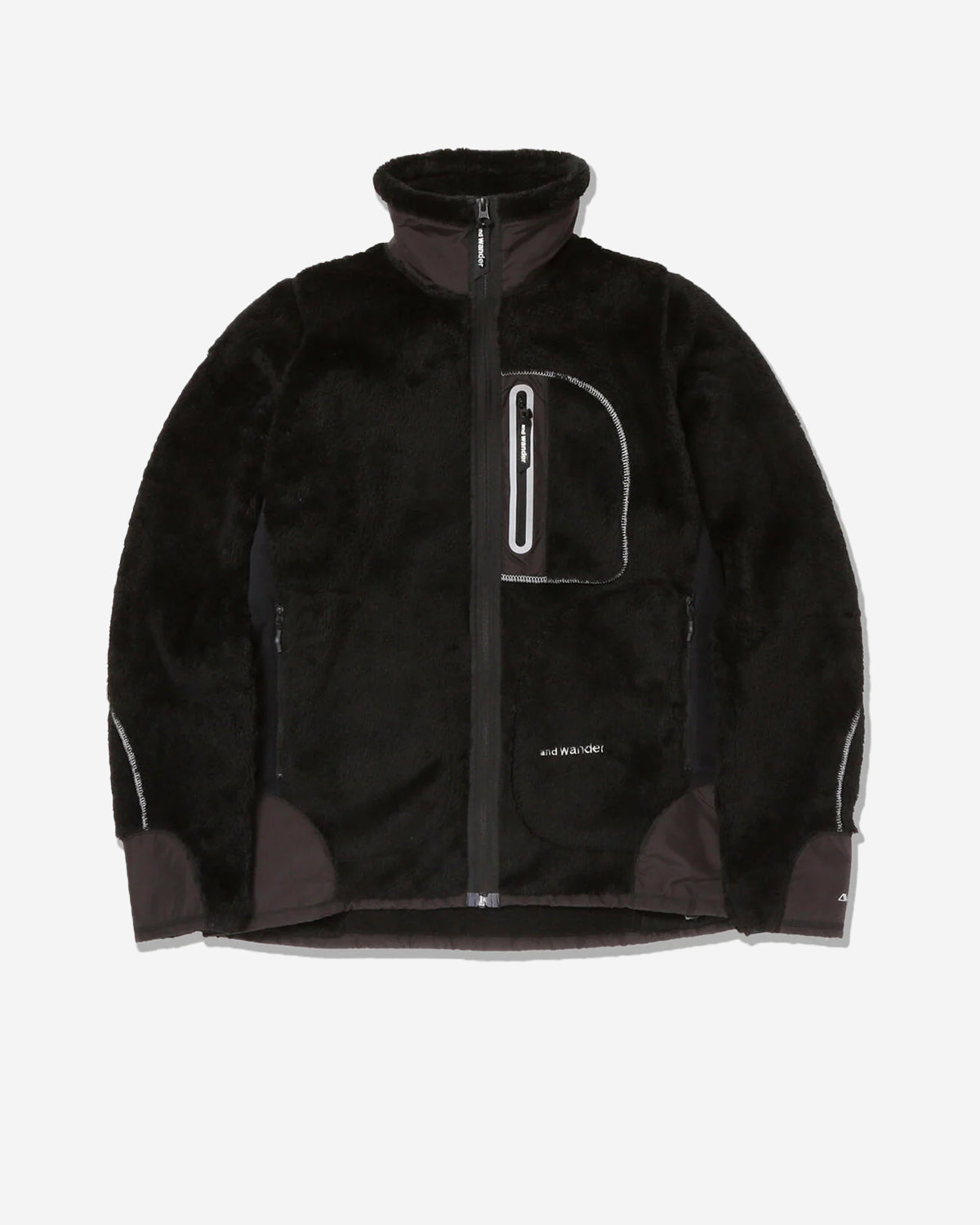 High Loft Fleece Jacket - Black