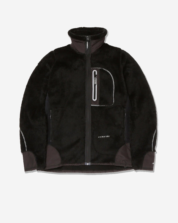 High Loft Fleece Jacket - Black
