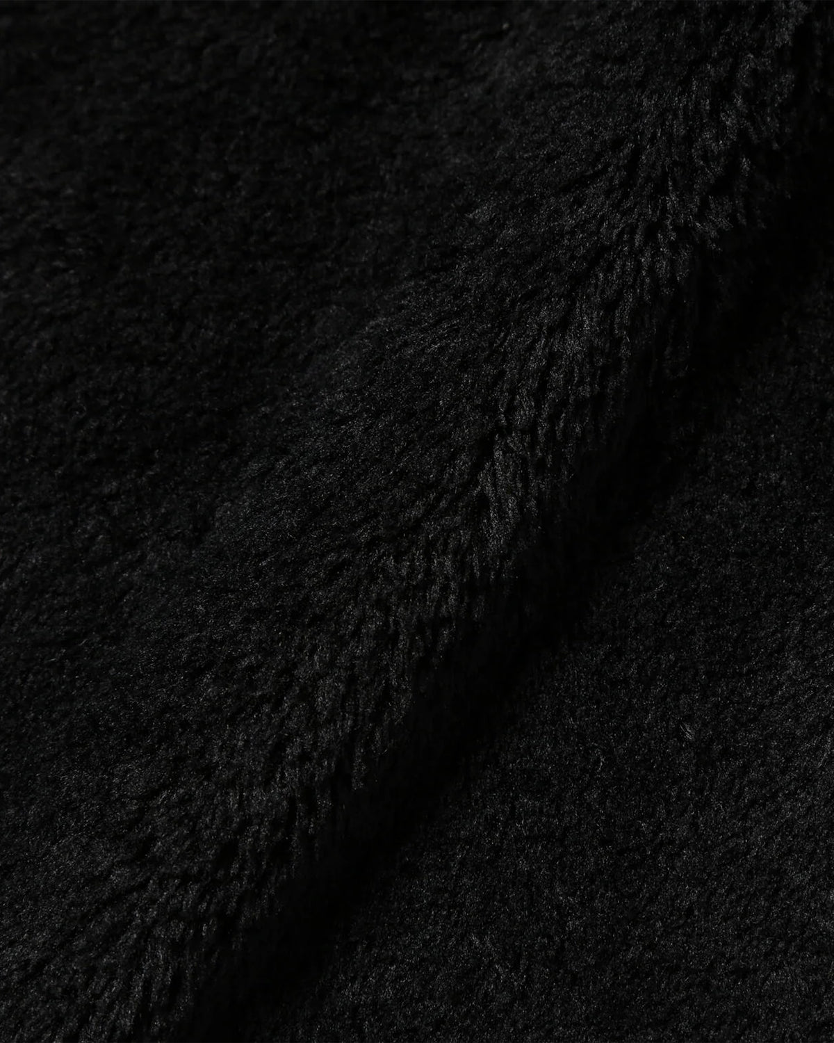 High Loft Fleece Jacket - Black