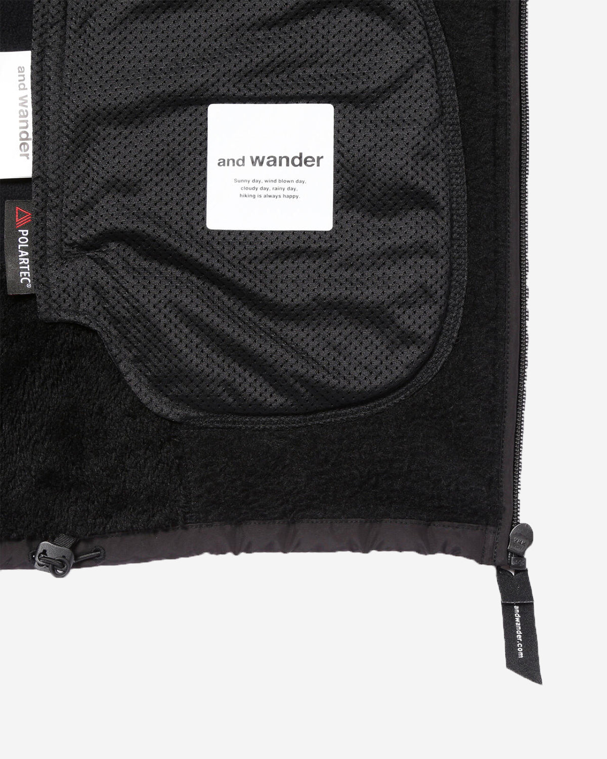 High Loft Fleece Jacket - Black