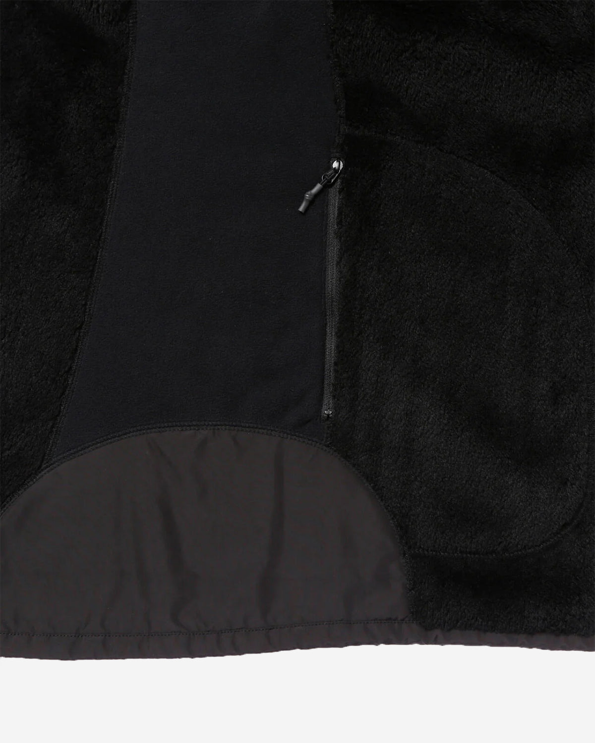 High Loft Fleece Jacket - Black