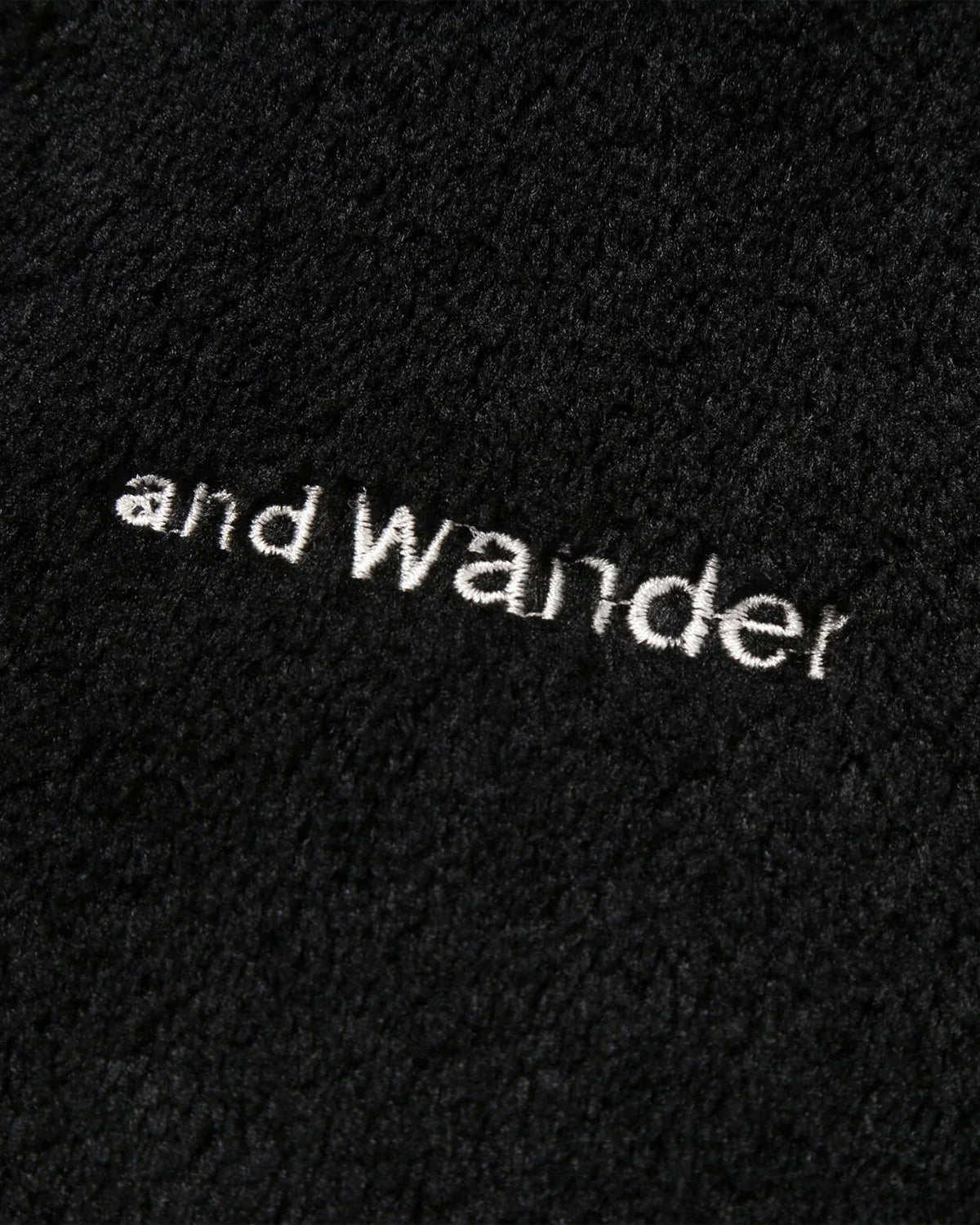 High Loft Fleece Jacket - Black