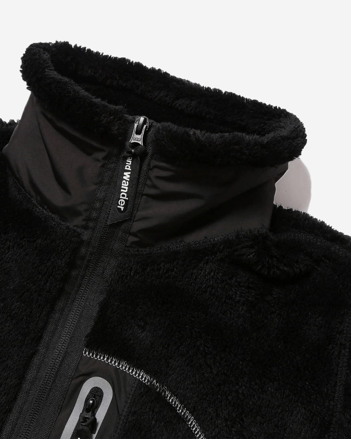 High Loft Fleece Jacket - Black