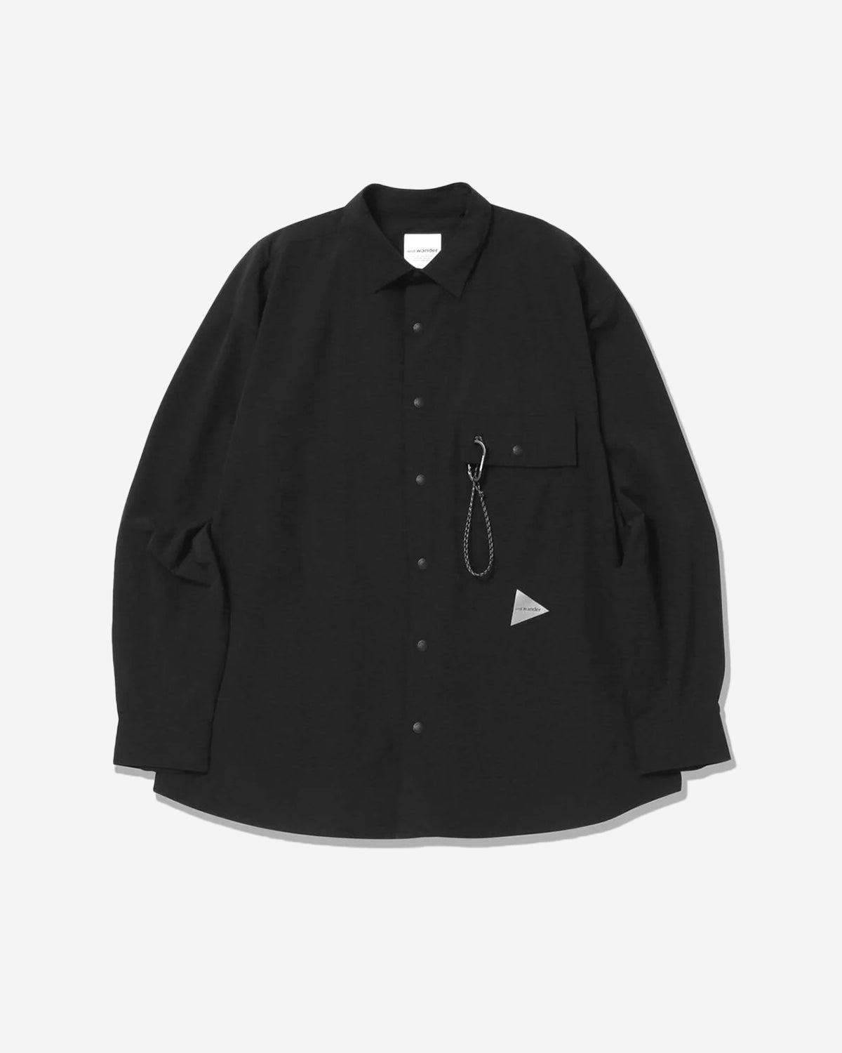 Light W Cloth Shirt - Black