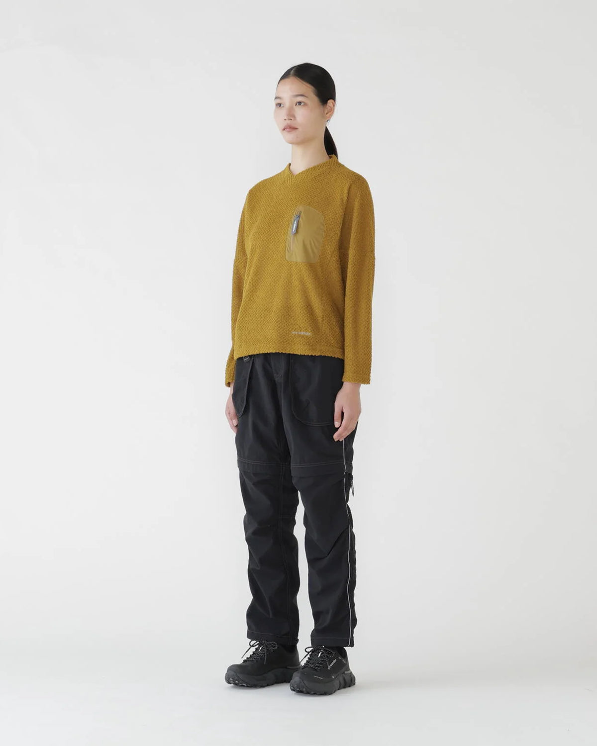 Ny Taffeta Hiker 2Way Pants 2 - Black