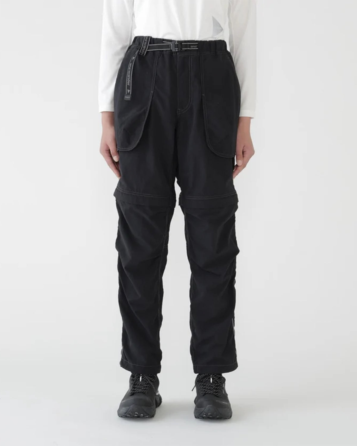 Ny Taffeta Hiker 2Way Pants 2 - Black
