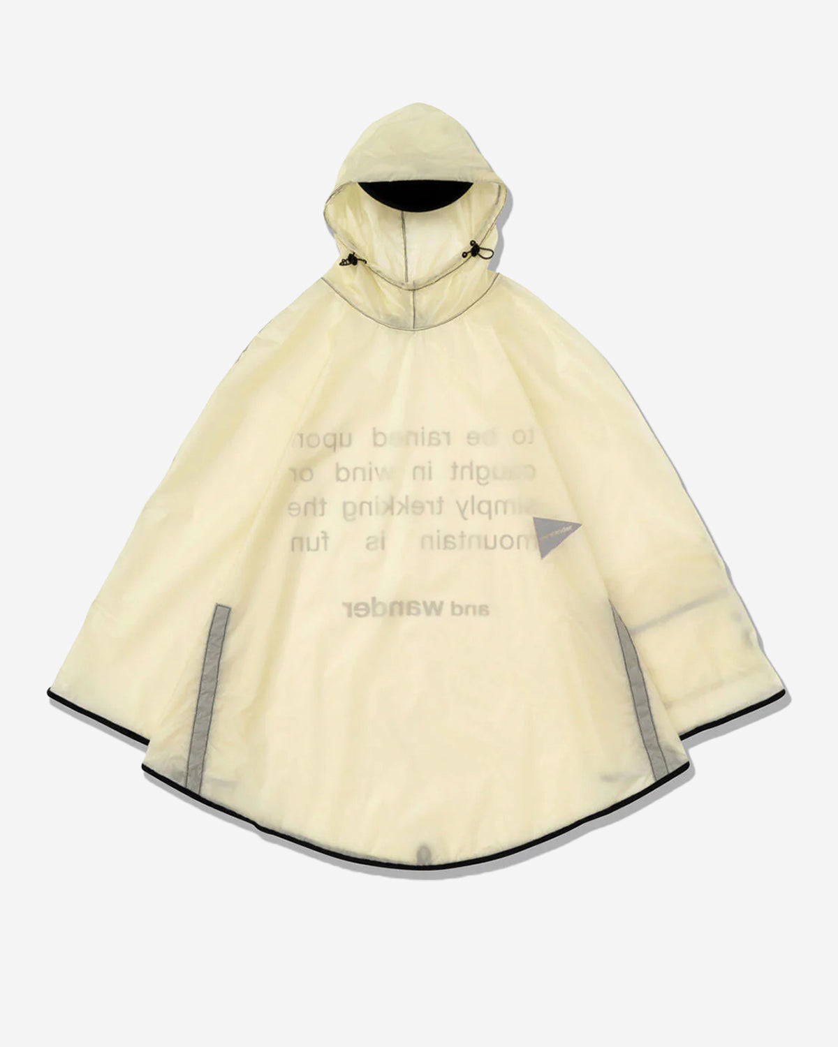 Sil Poncho - White