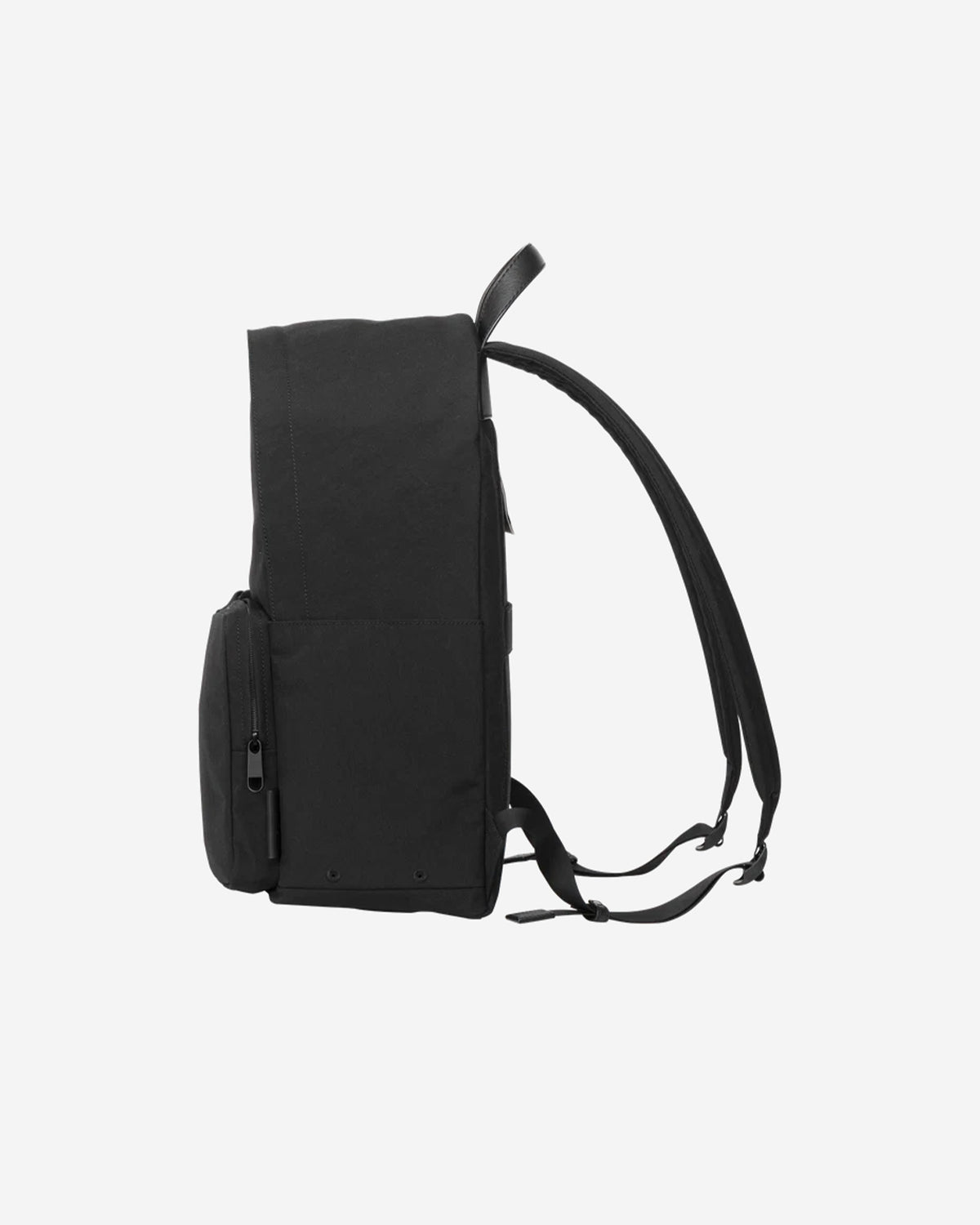 Nylon Backpack DP M 006 - Black x Lime Green