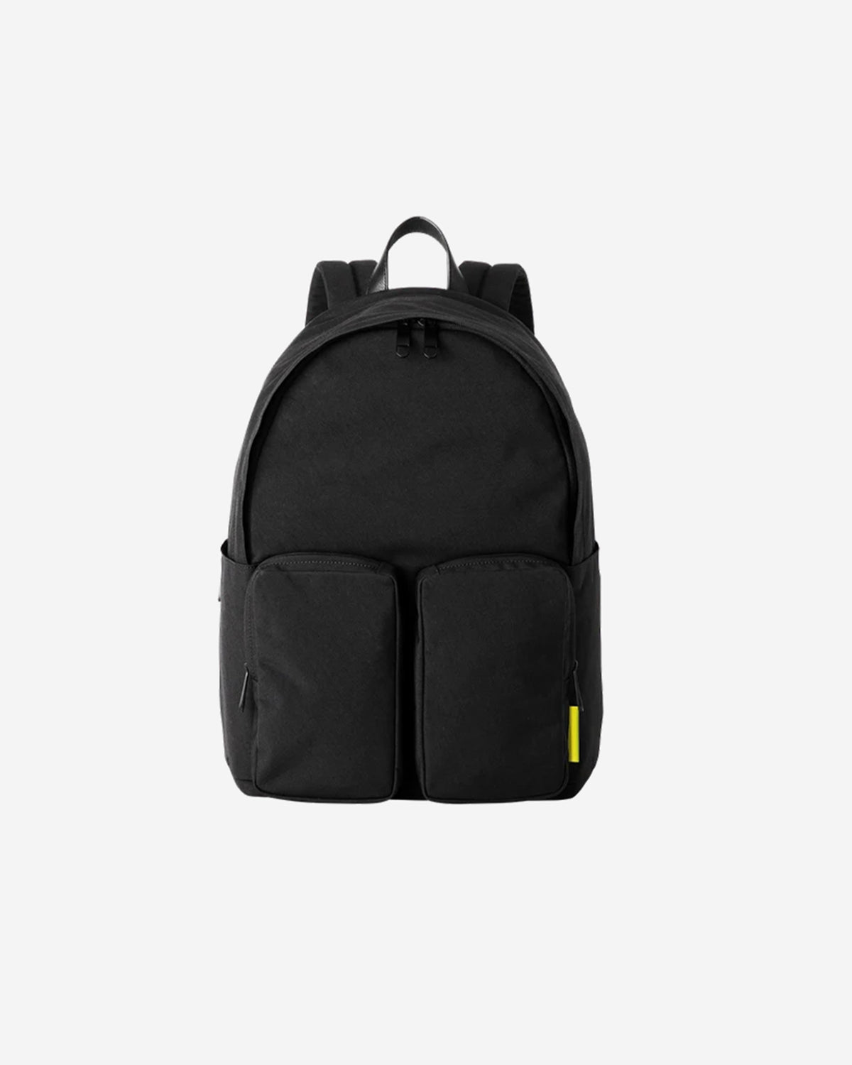 Nylon Backpack DP M 006 - Black x Neon Yellow