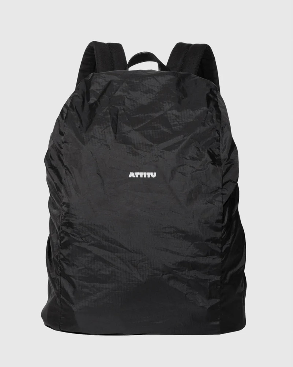 Nylon Backpack DS M 008 - Black
