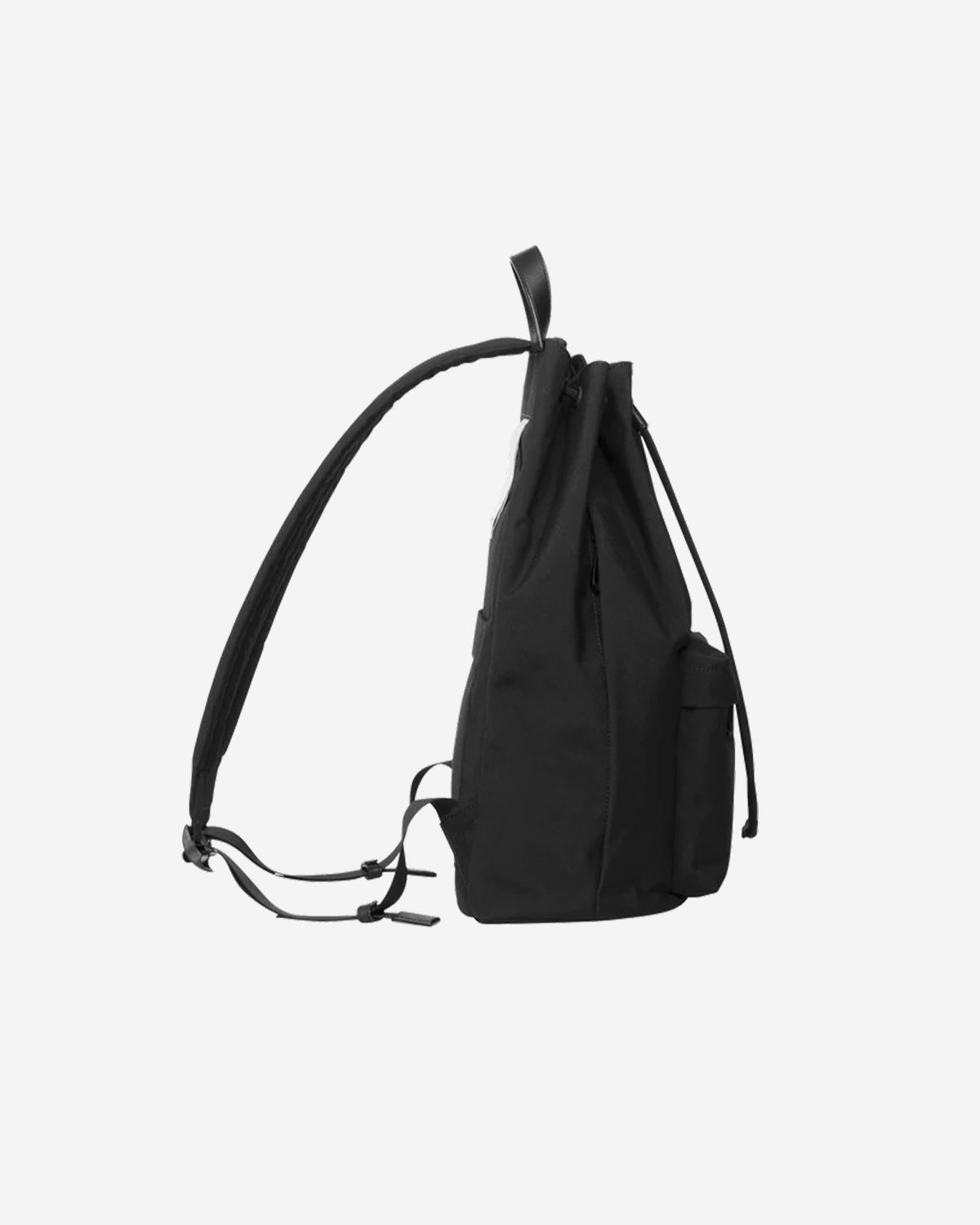 Nylon Backpack DS M 008 - Black