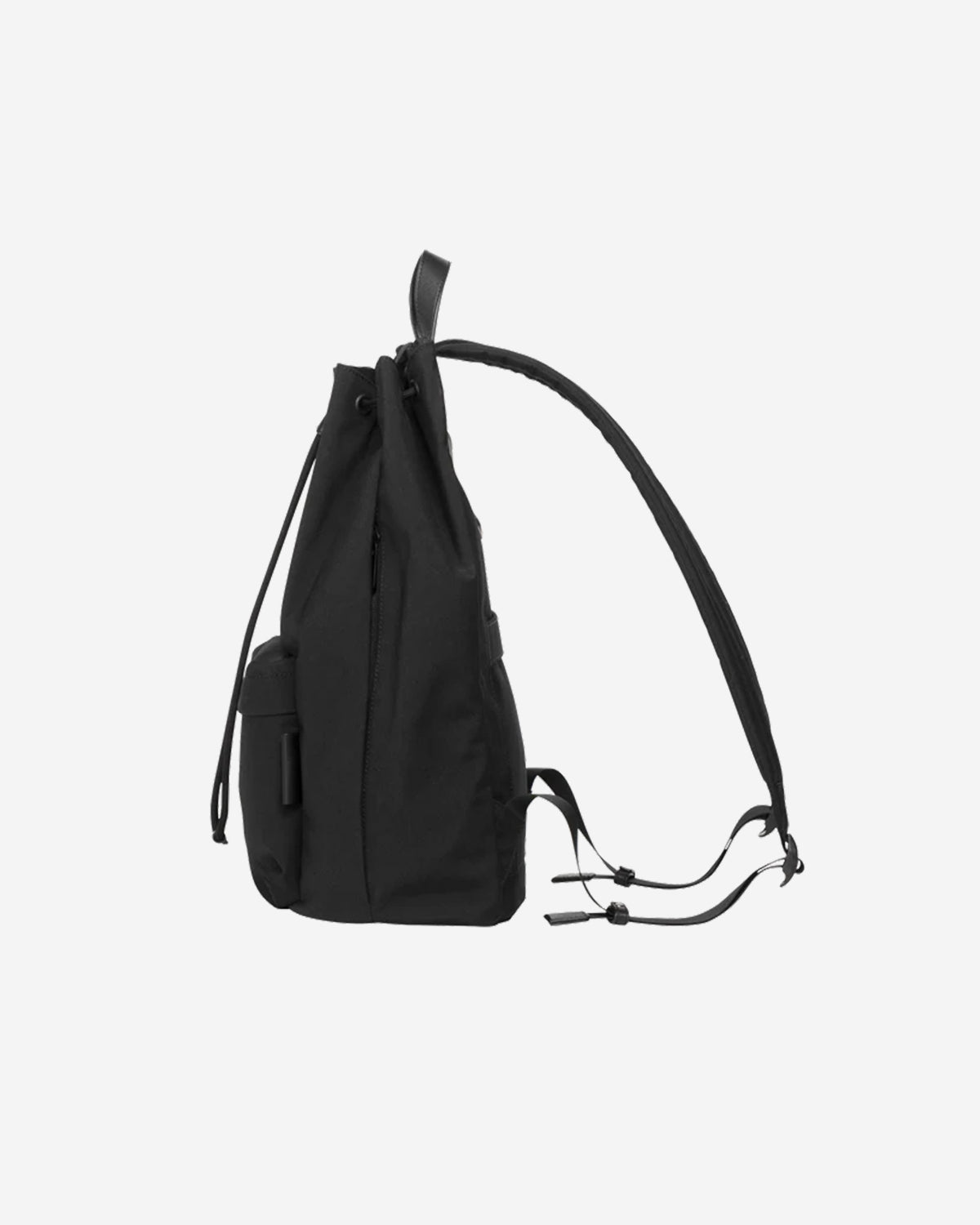 Nylon Backpack DS M 008 - Black