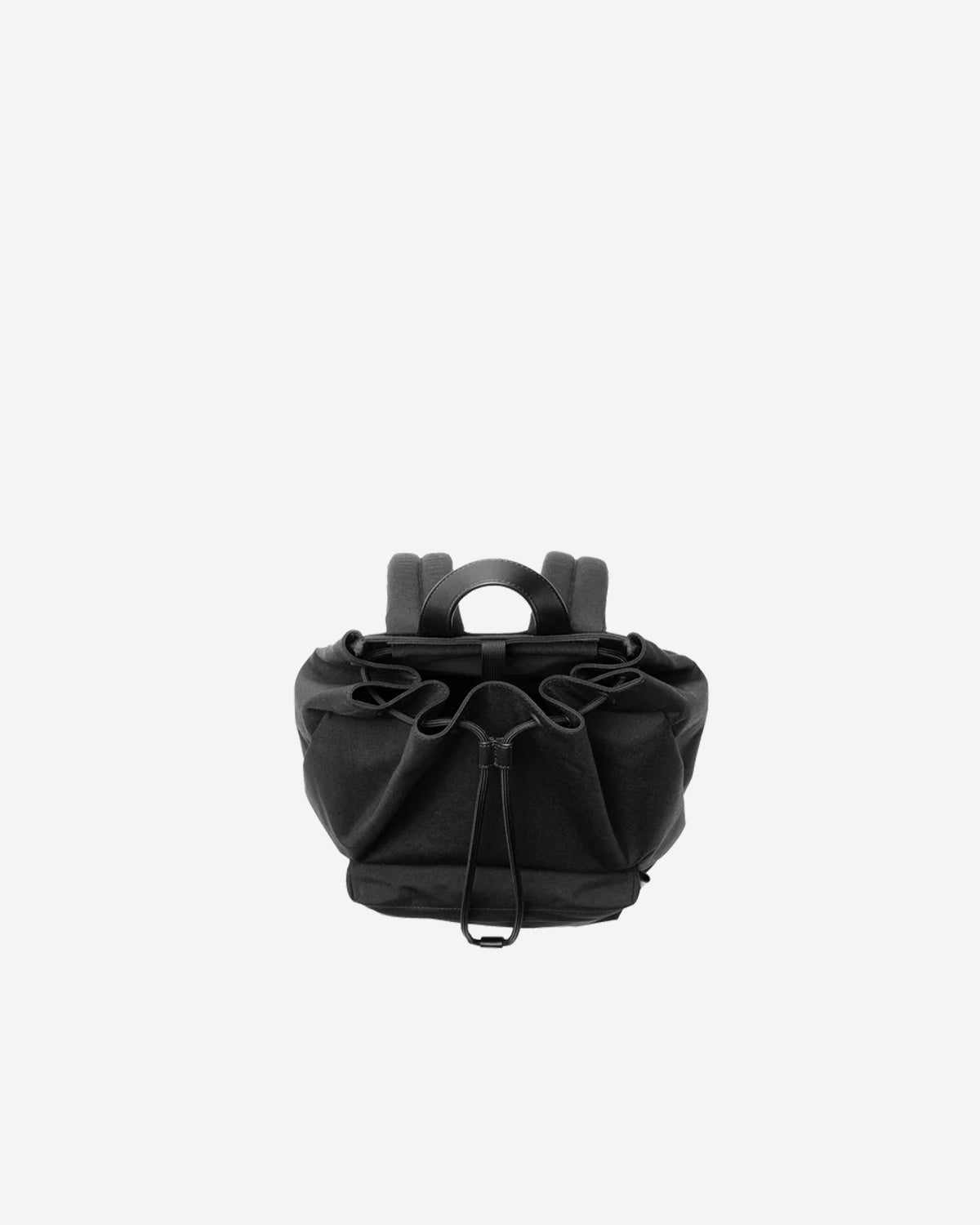Nylon Backpack DS M 008 - Black
